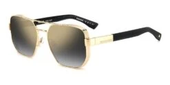 Dsquared2 D2 0083/S Gold Black/grey Shaded Gold Mirror (RHL/FQ A)