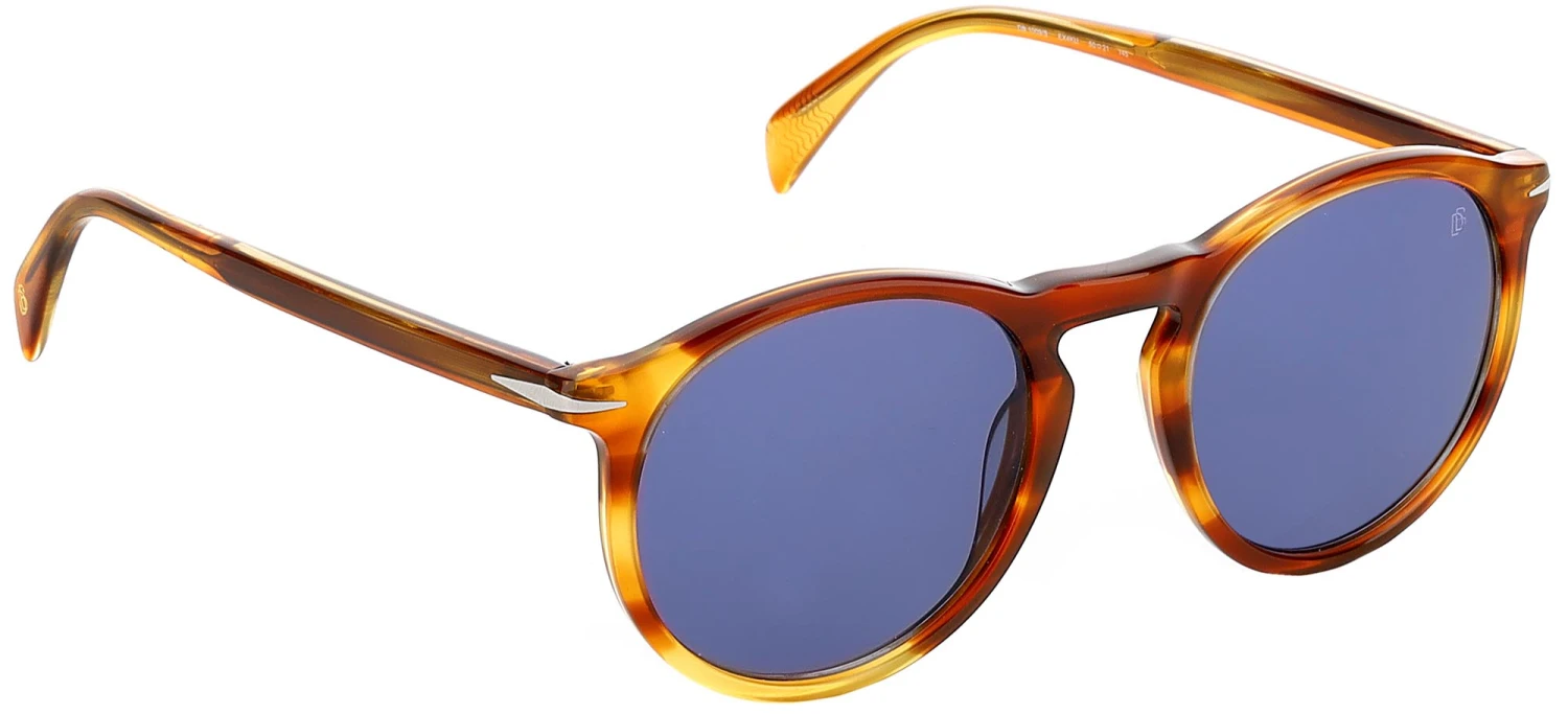 David Beckham DB 1009/S Brown Horn/blue (EX4/KU) - Image 3