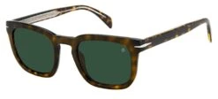 David Beckham DB 7076/S Dark Havana/green (086/QT)