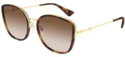 Gucci GG0606SK Havana/brown Sahded (003 XU)