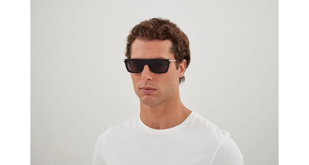 Gucci GG1437S Black Gold/grey (001 VP) - Image 4