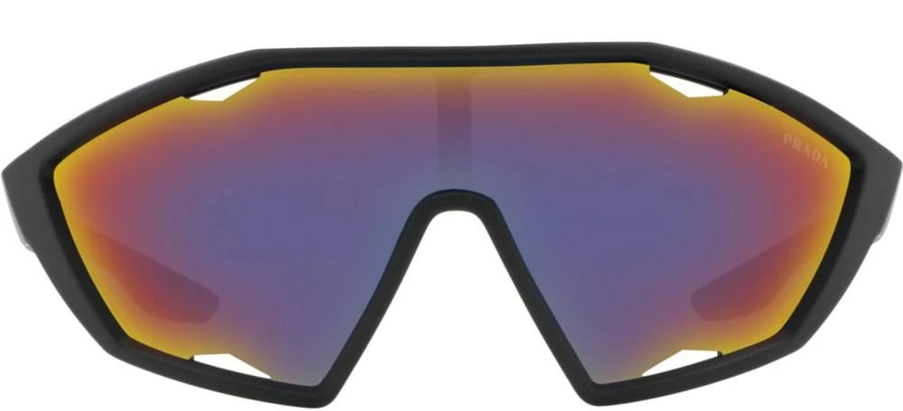 Prada Linea Rossa PRADA LINEA ROSSA SPS 10U Black Rubber/dark Grey Blue (DG0-9Q1) - Image 2