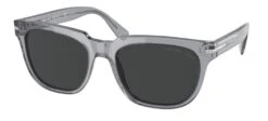 Prada PRADA PR 04YS Transparent Grey/dark Grey (08U-08G)