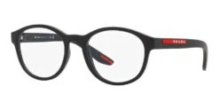 Prada Linea Rossa PS 07PV Black Rubber (DG0-1O1)