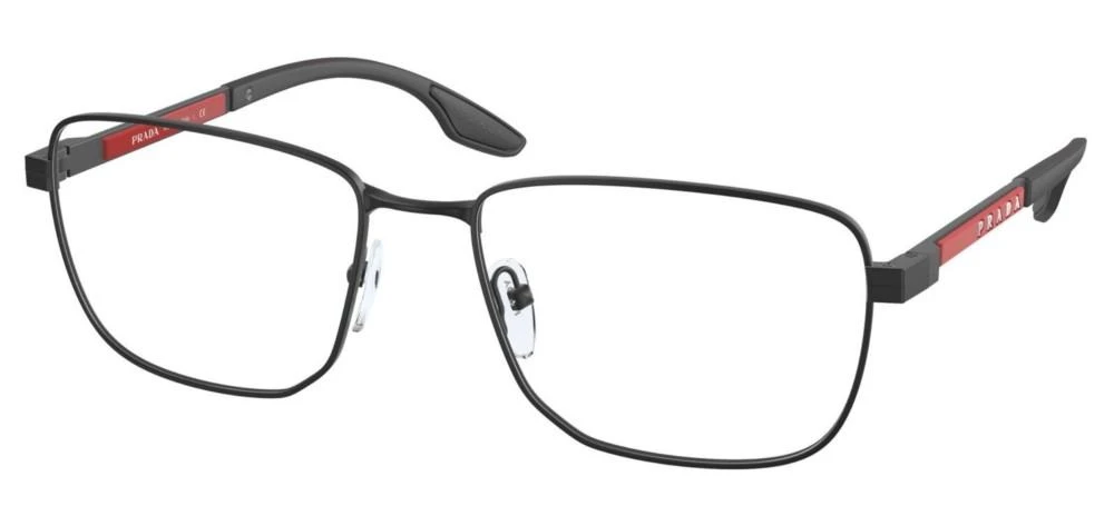 Prada Linea Rossa VPS 50OV Black Rubber (DG0-1O1)